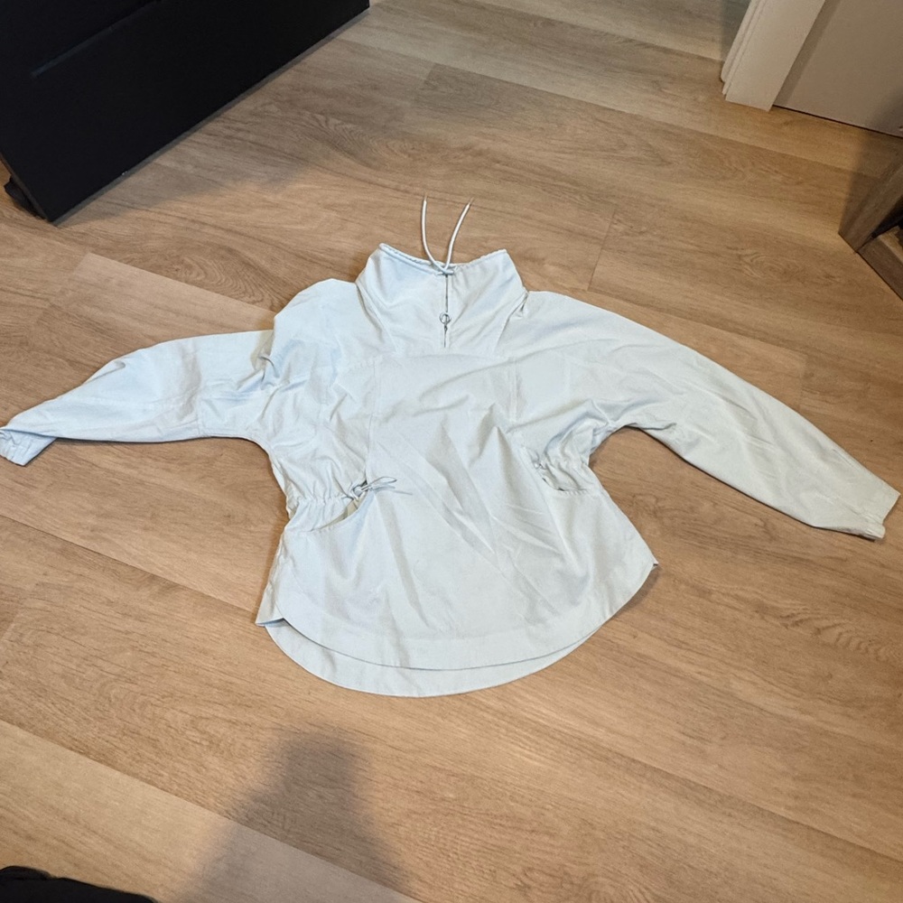Lululemon Athletica Soft Blue Textured Jacket